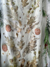 Fall Flurry - Wide and Long Silk Scarf 21" x 70"