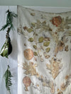 Fall Flurry - Wide and Long Silk Scarf 21" x 70"