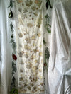 Secret Winter Garden - Wide and Long Silk Scarf 21" x 70"